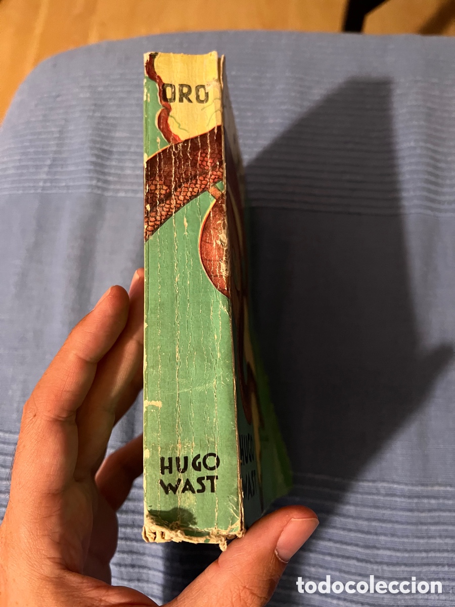 Libros: ORO, de Hugo Wast. Edit Aldecoa 1946 - Foto 2