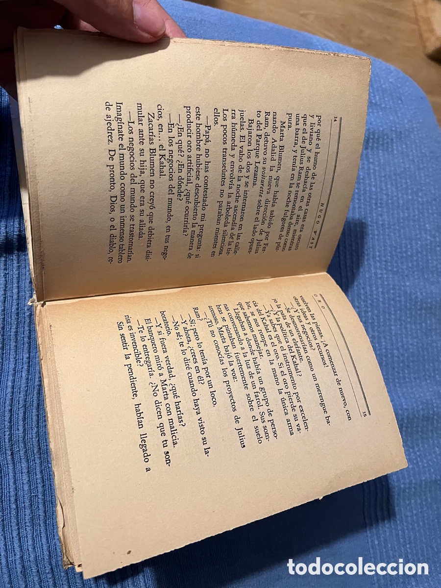 Libros: ORO, de Hugo Wast. Edit Aldecoa 1946 - Foto 5