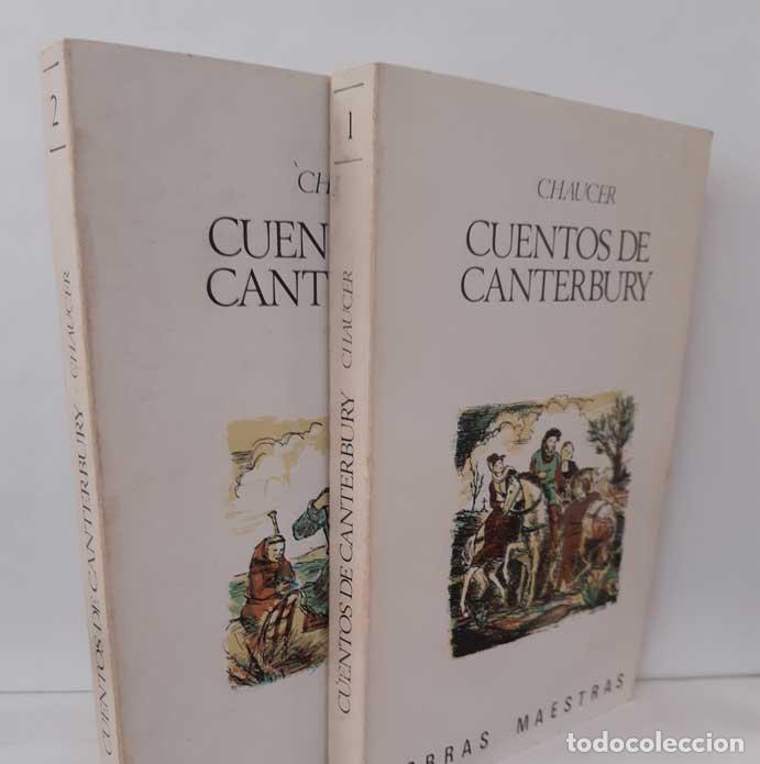Libros: CUENTOS DE CANTERBURY (2 TOMOS) - CHAUCER, GEOFFREY - Foto 1