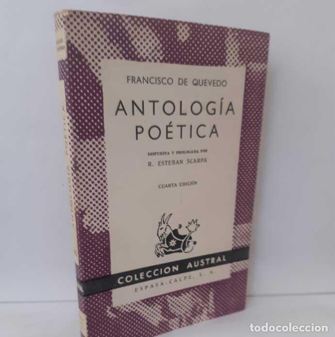 Libros: ANTOLOG&Iacute;A PO&Eacute;TICA - QUEVEDO, FRANCISCO DE - Foto 1