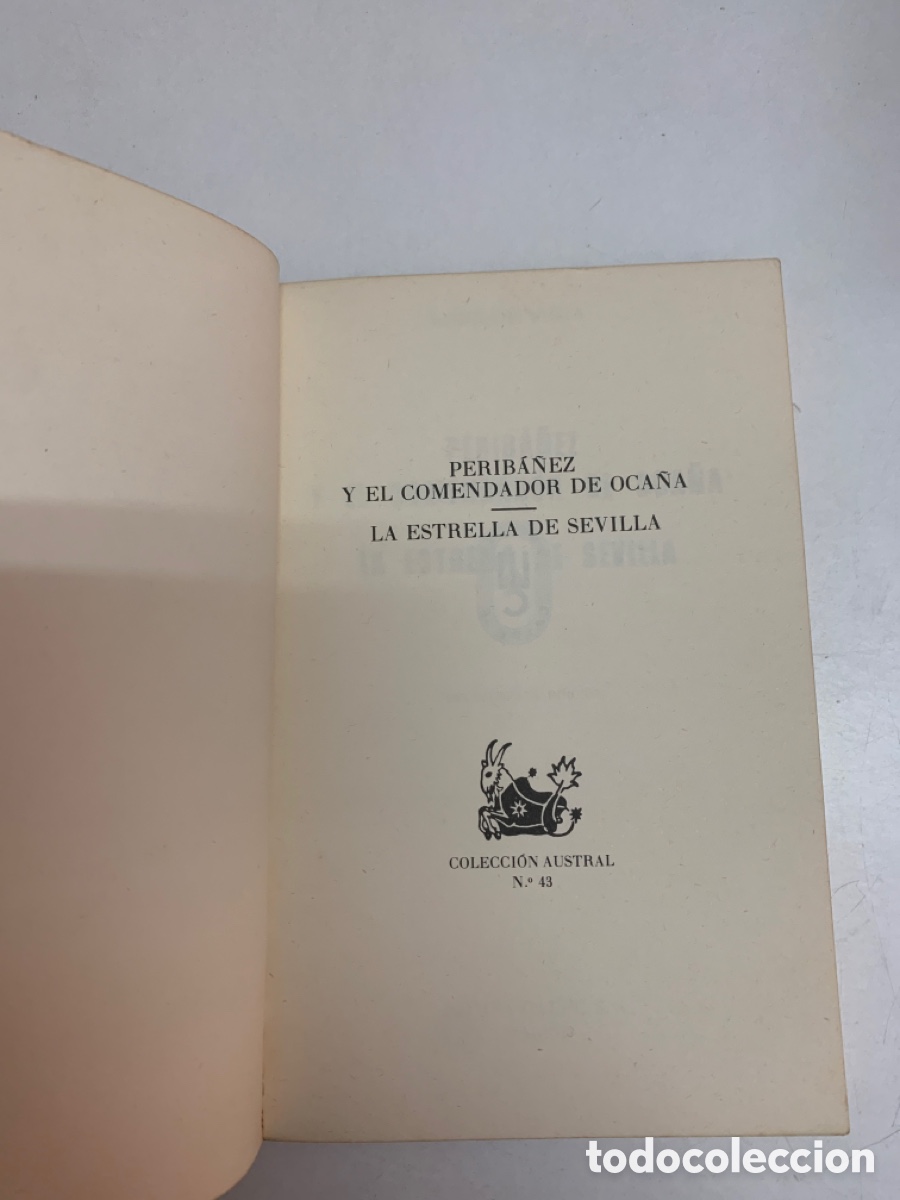 Libros: Lope de Vega Colecci&oacute;n Austral - Foto 2