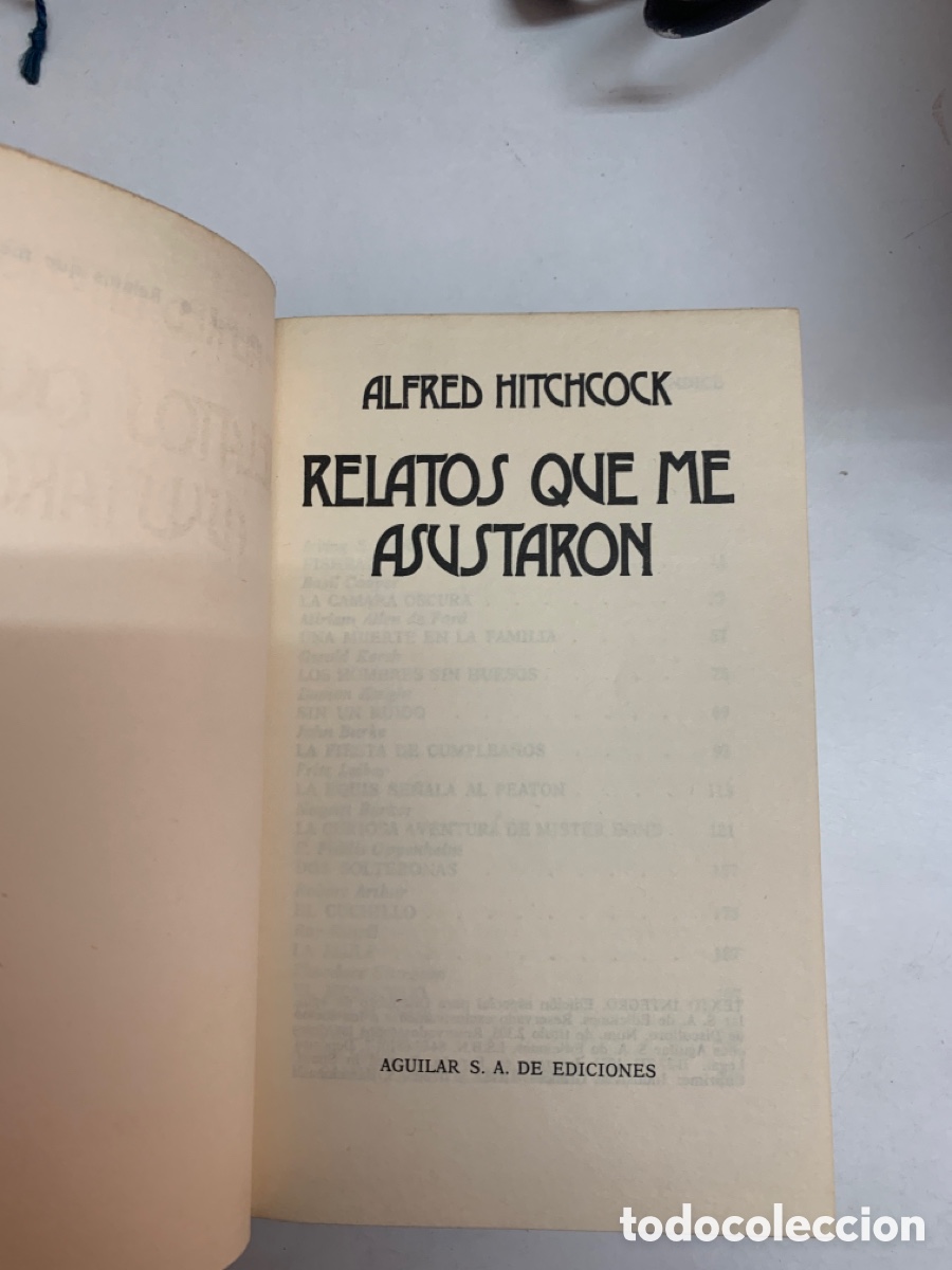 Libros: Alfred Hitchcock Relatos que me asustaron - Foto 2