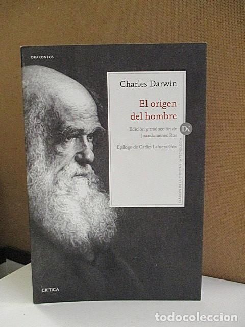 Libros: DARWIN, CHARLES. - EL ORIGEN DEL HOMBRE. - Foto 1
