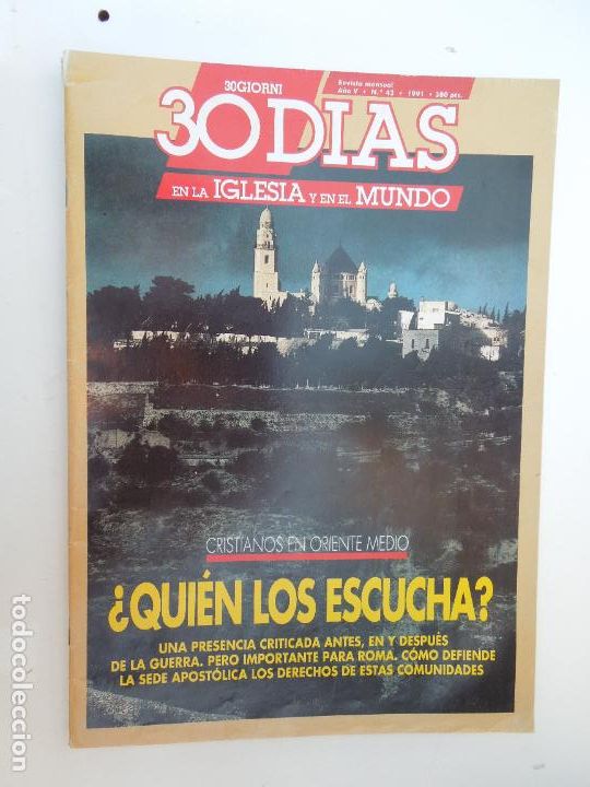 books: 30 DIAS EN LA IGLESIA Y EN EL MUNDO - REVISTA N&ordm; 42-1991 - CRISTIANOS ORIENTE MEDIO