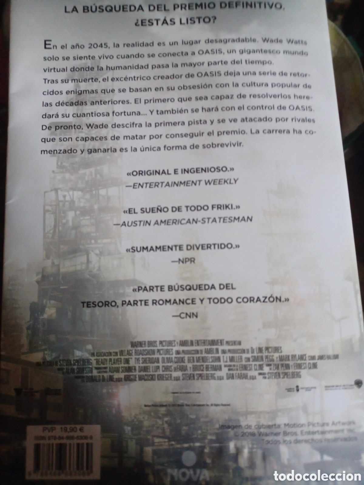 Libros: Barybook 250... Ready player one Ernest cline. NOVA - Foto 4
