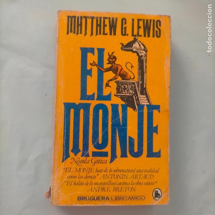 Libros: libro : EL MONJE MHTTHEW G. LEWIS - Foto 1