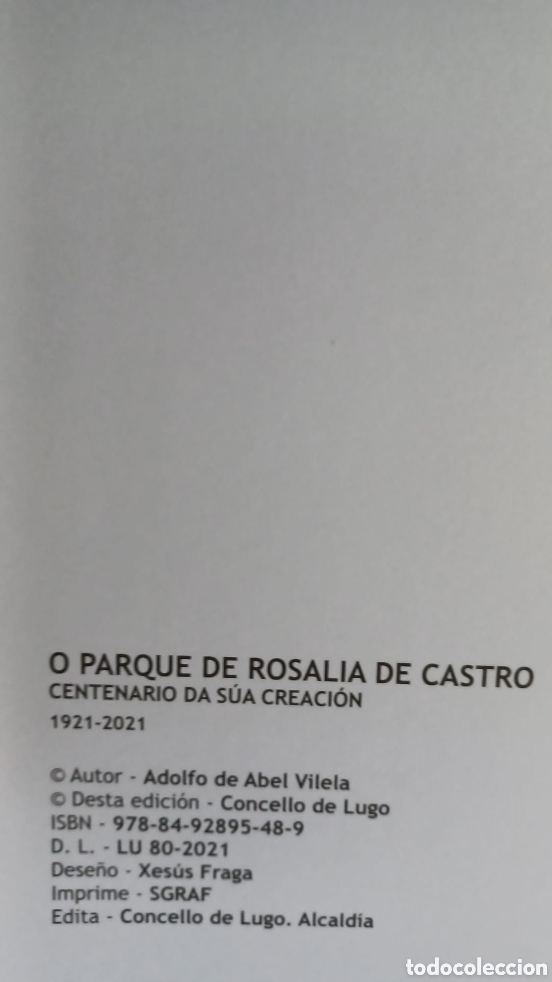Libros: Toreteblanco O Parque de Rosal&iacute;a de castro - Foto 6