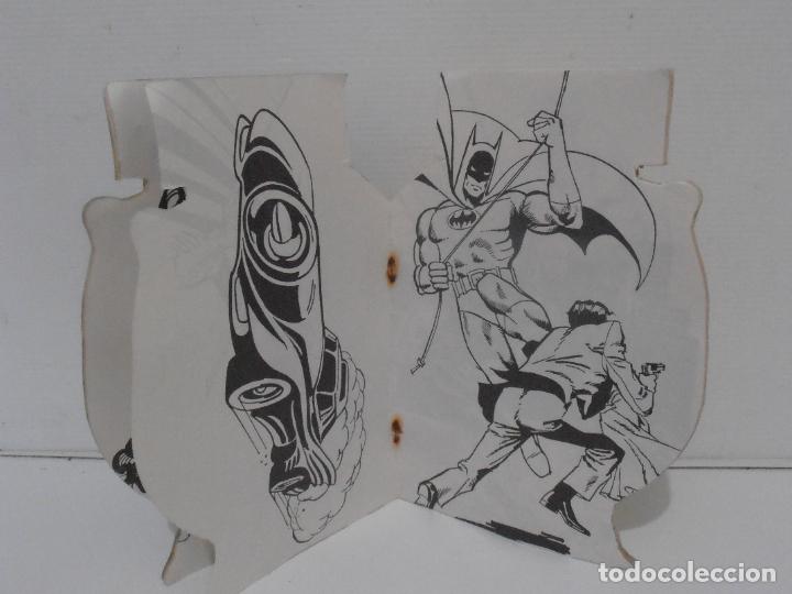 Libros: CUADERNO PARA COLOREAR, BATMAN, SYLVAPEN, 1989, DC COMICS, ARGENTINA - Foto 7