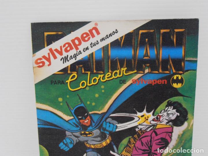 Libros: CUADERNO PARA COLOREAR, BATMAN JOCKER, SYLVAPEN, 1989, DC COMICS, ARGENTINA - Foto 2