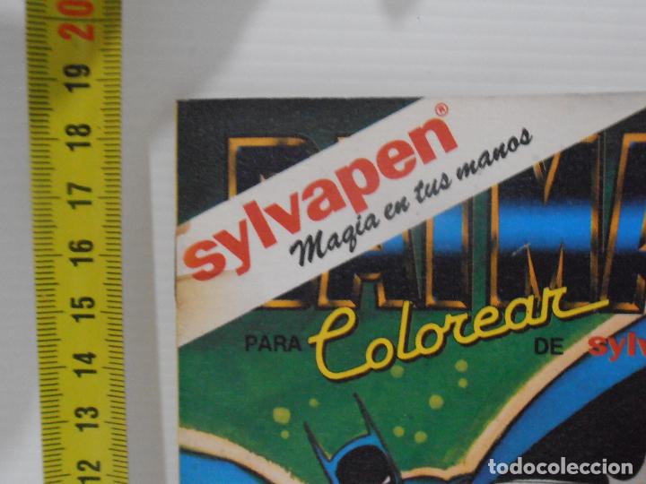 Libros: CUADERNO PARA COLOREAR, BATMAN JOCKER, SYLVAPEN, 1989, DC COMICS, ARGENTINA - Foto 10