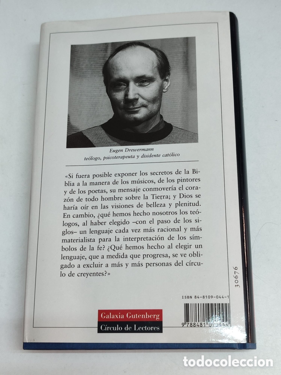 Libros: Eugen Drewermann Tu nombre es como el sabor de la vida - Foto 5
