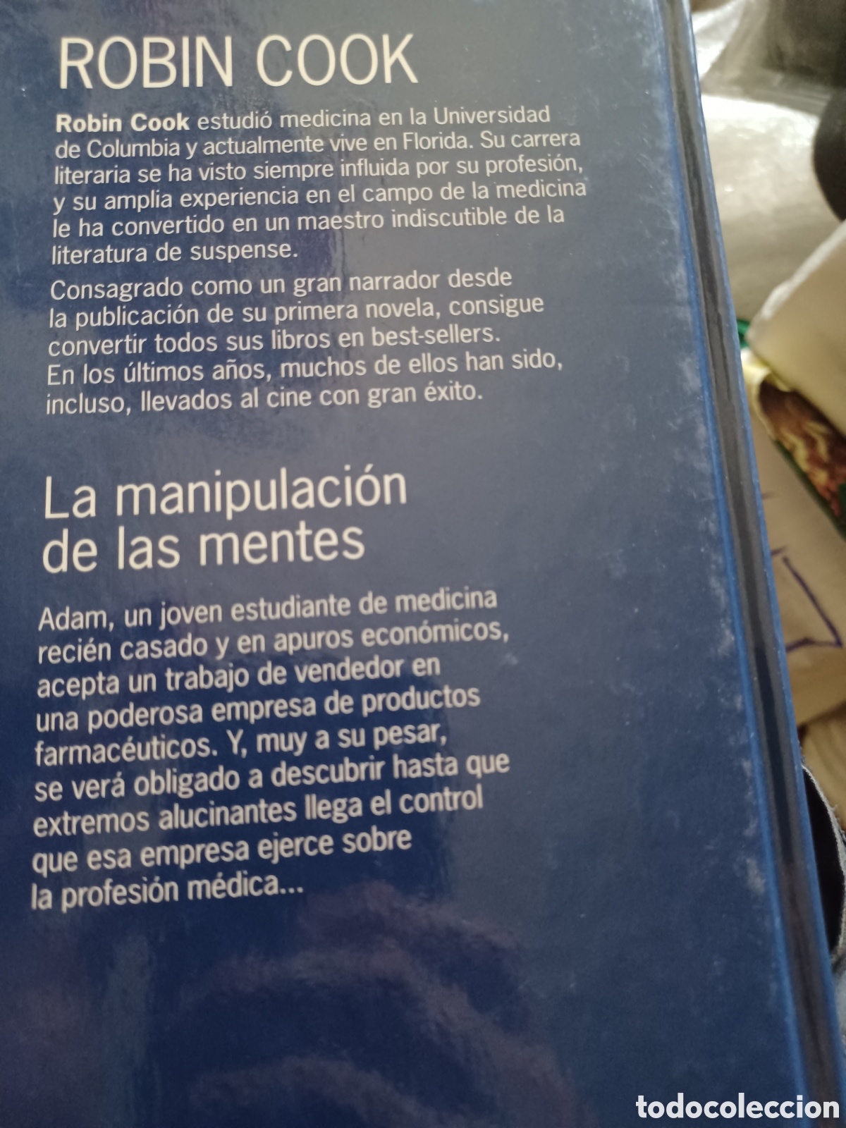 Libros: Barybook 251. La manipulaci&oacute;n de las mentes Robin Cook RBA - Foto 2