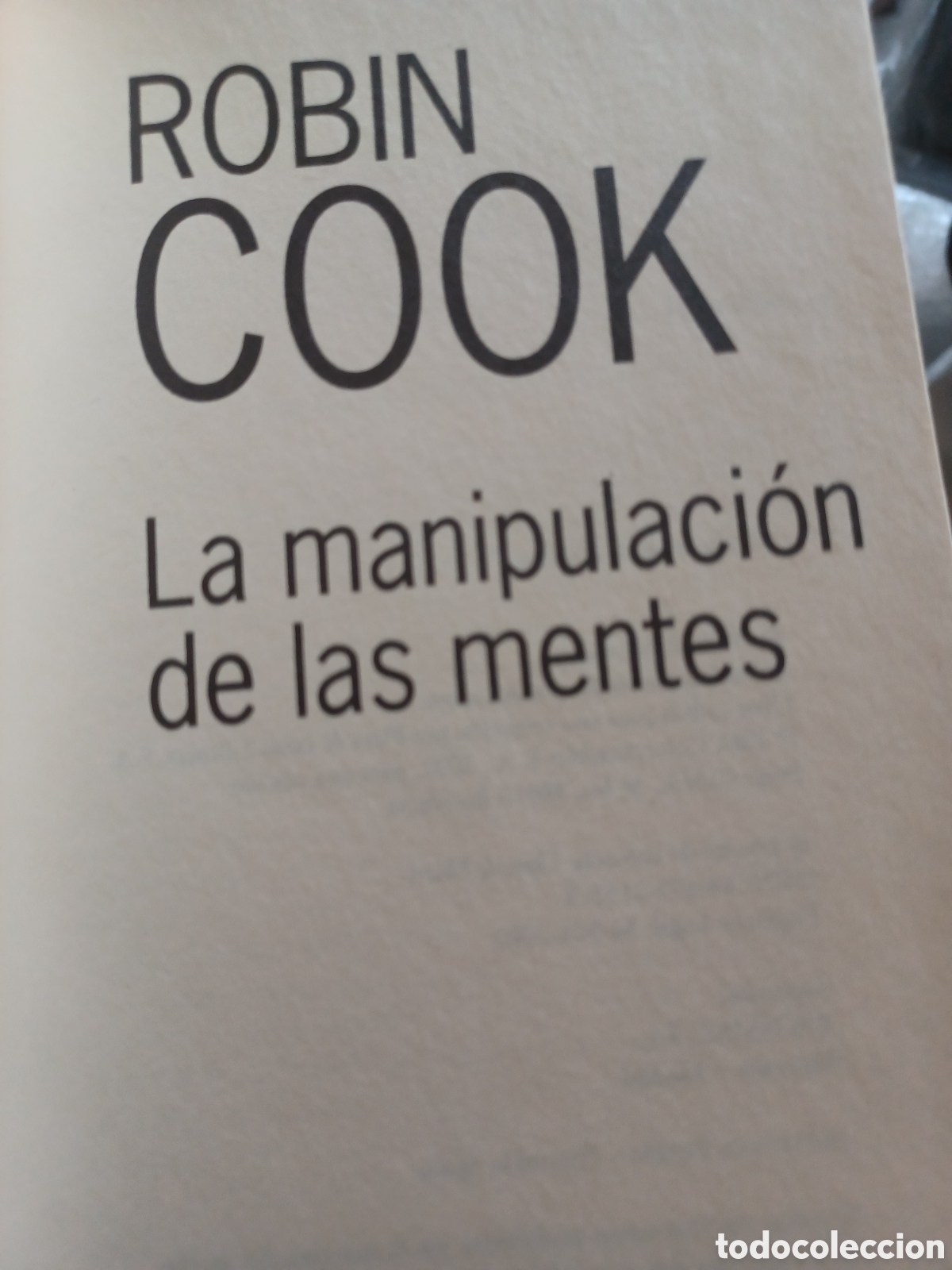 Libros: Barybook 251. La manipulaci&oacute;n de las mentes Robin Cook RBA - Foto 3