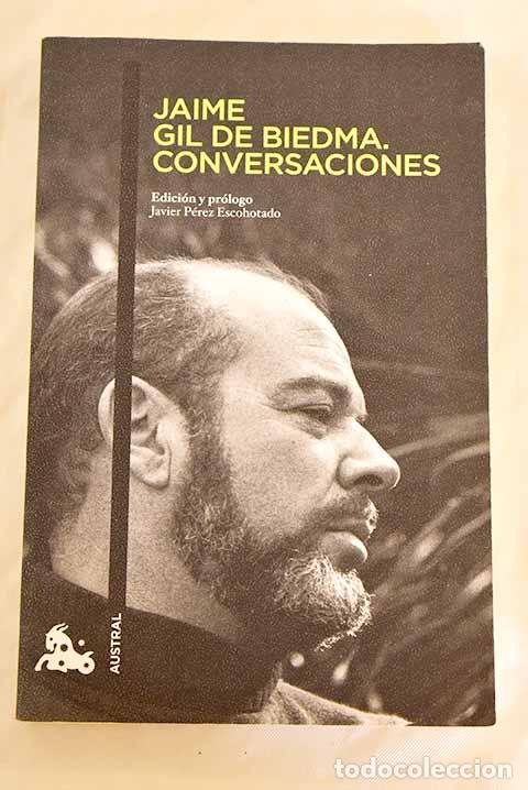 Libros: Conversaciones.- Gil de Biedma, Jaime - Foto 1
