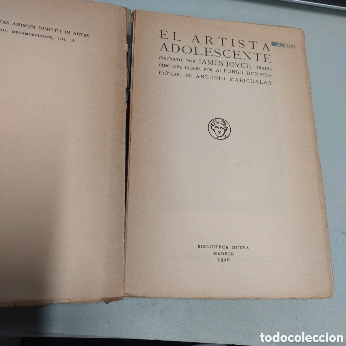 Libros: EL ARTISTA ADOLESCENTE - JAMES JOYCE - Foto 3
