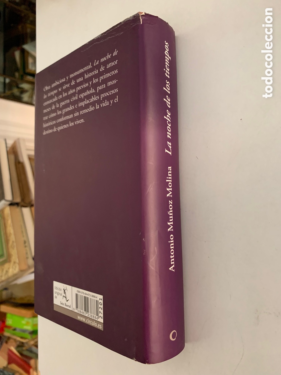 Libros: Antonio Mu&ntilde;oz La noche de los tiempos - Foto 3