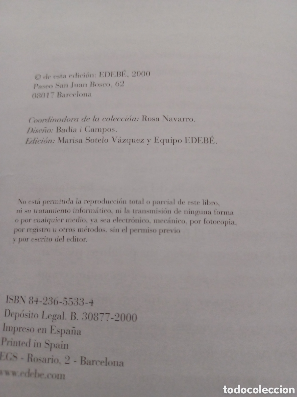 Libros: Barybook 263. . . Pepita Jim&eacute;nez cl&aacute;sicos Edeb&eacute; - Foto 2