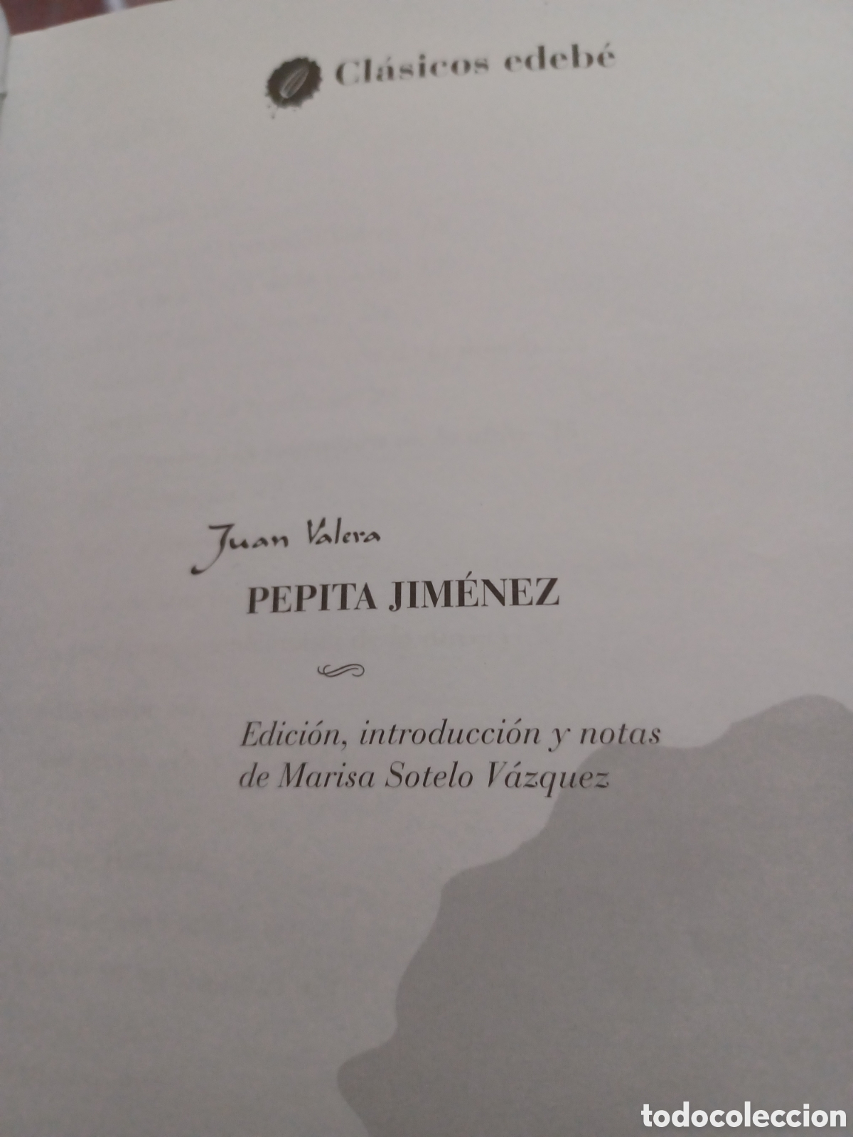 Libros: Barybook 263. . . Pepita Jim&eacute;nez cl&aacute;sicos Edeb&eacute; - Foto 3