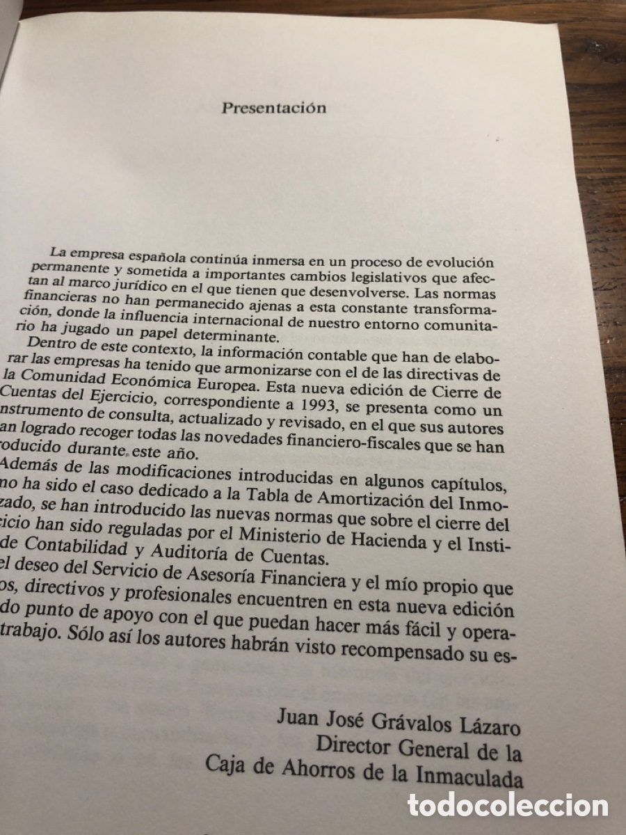 Libros: LIBRO ASPECTOS CONTABLES Y FISCALES DEL CIERRE DEL EJERCICIO ( ORIOL AMAT ) - Foto 7