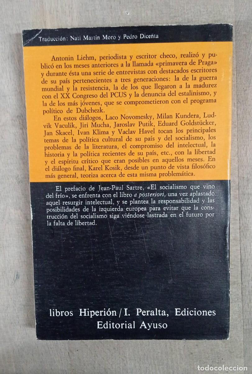 Libros: 3 GENERACIONES - Antonin Liehm - Foto 2