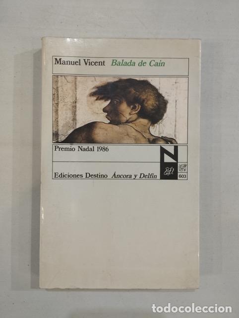 Libros: Manuel Vicent - Balada de Ca&iacute;n - Foto 1