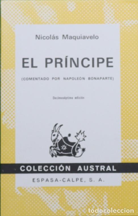 Libros: El pr&iacute;ncipe - Machiavelli, Niccol&ograve;-tdk167 - Foto 1
