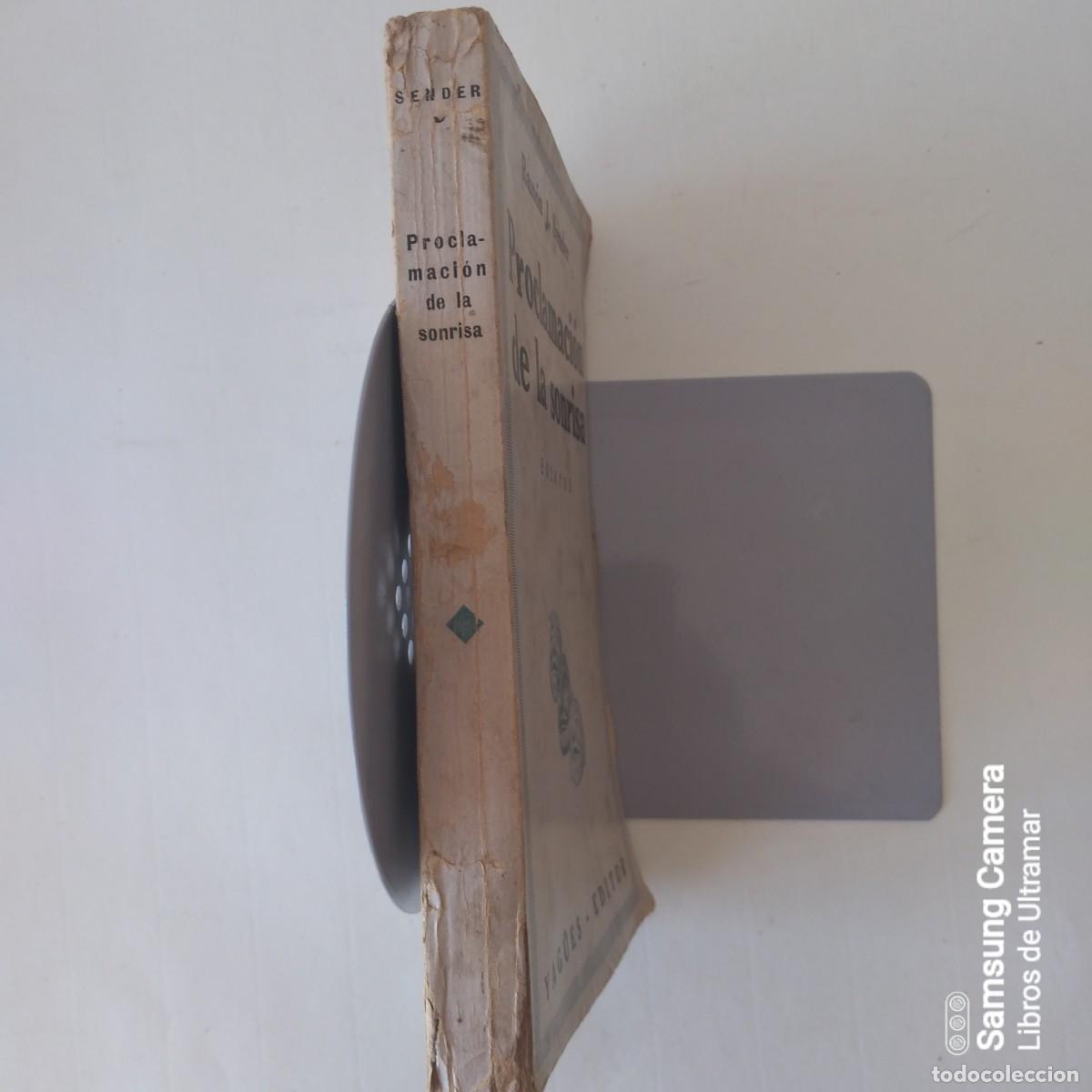 Libros: Proclamaci&oacute;n de la sonrisa. Ensayos. - Sender, Ram&oacute;n Jos&eacute;. - Foto 4