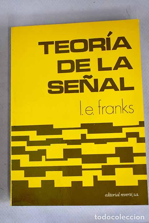 Libros: Teor&iacute;a de la se&ntilde;al.- Franks, Lewis Embree - Foto 1