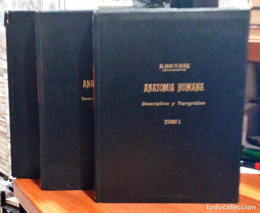 Libros: Anatom&iacute;a Humana &ndash; Descriptiva y topogr&aacute;fica - ROUVIERE, H. - Foto 1