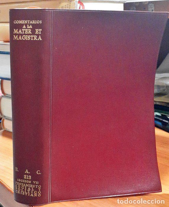 Libros: Comentarios a la Mater et Magistra - VVAA - Foto 1