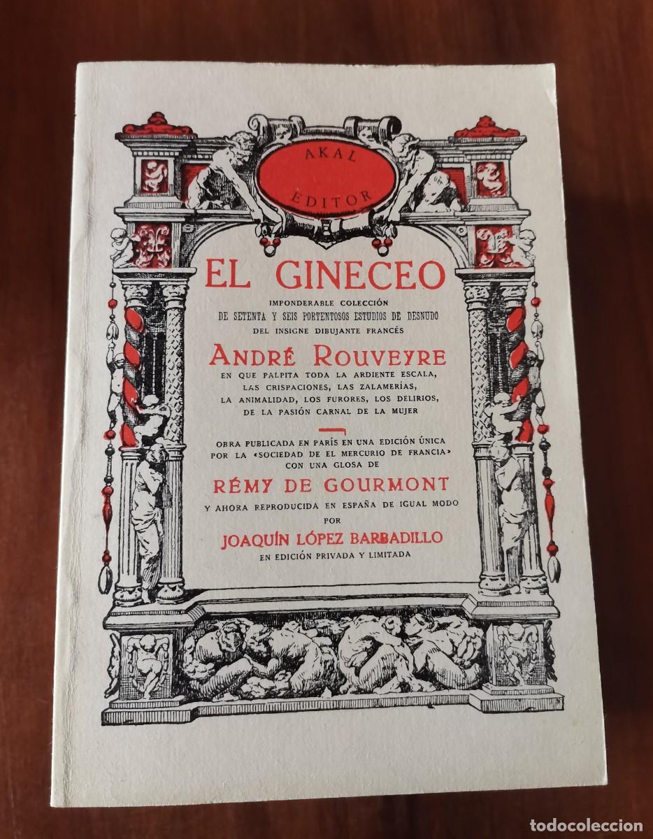 Libros: EL GINECEO - ROUVEURE, ANDR&Eacute; - GOURMOUNT, R&Eacute;MY DE - Foto 1