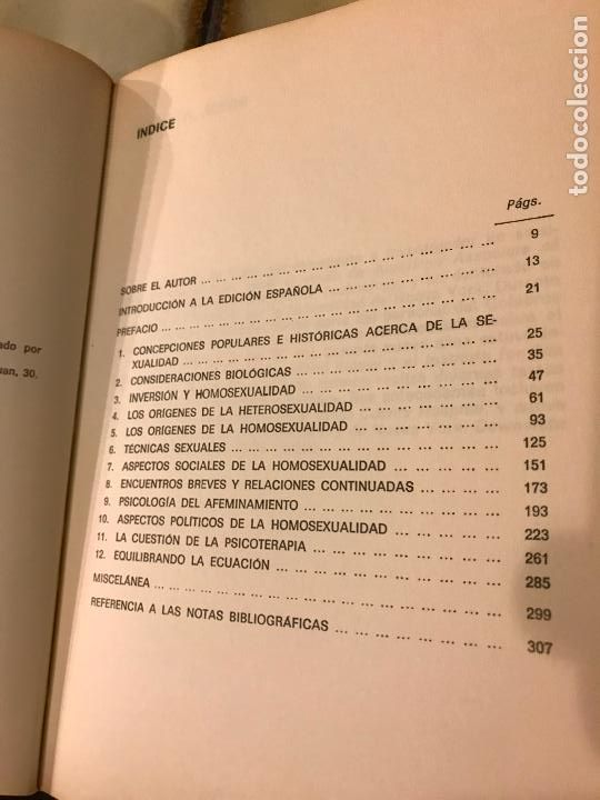 Libros: La cuesti&oacute;n homosexual. C. A. Tripp. - Foto 3