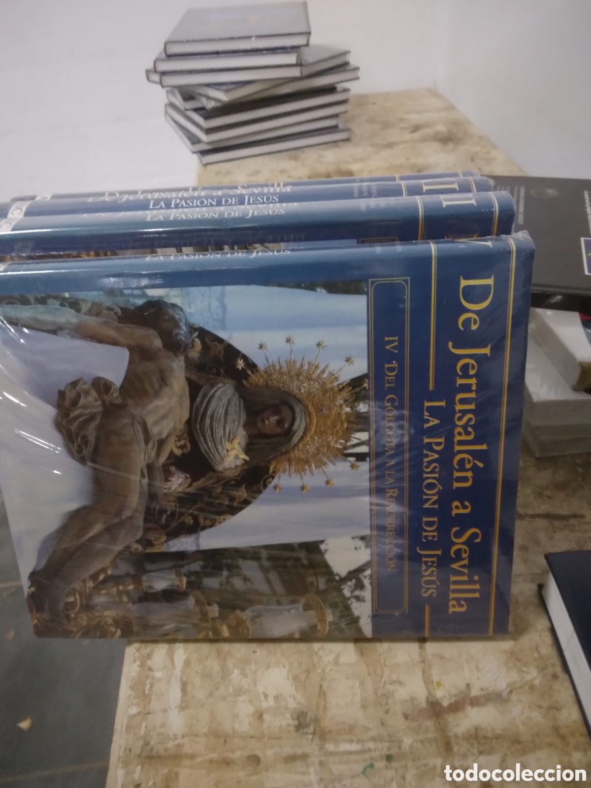 Libros: De Jerusalen a Sevilla, La pasion de Jesus, 4 tomos,ABC - Foto 3