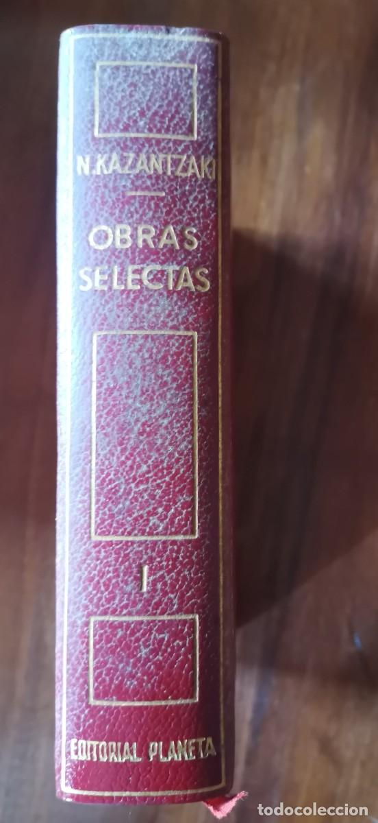 Libros: Obras selectas. Tomo I Nikos Kazantzaki - Foto 2