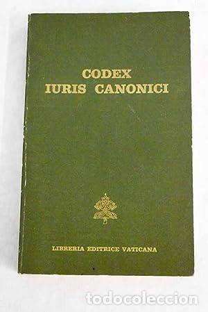 Libros: CODEX IURIS CANONICI - An&oacute;nimo - Foto 1
