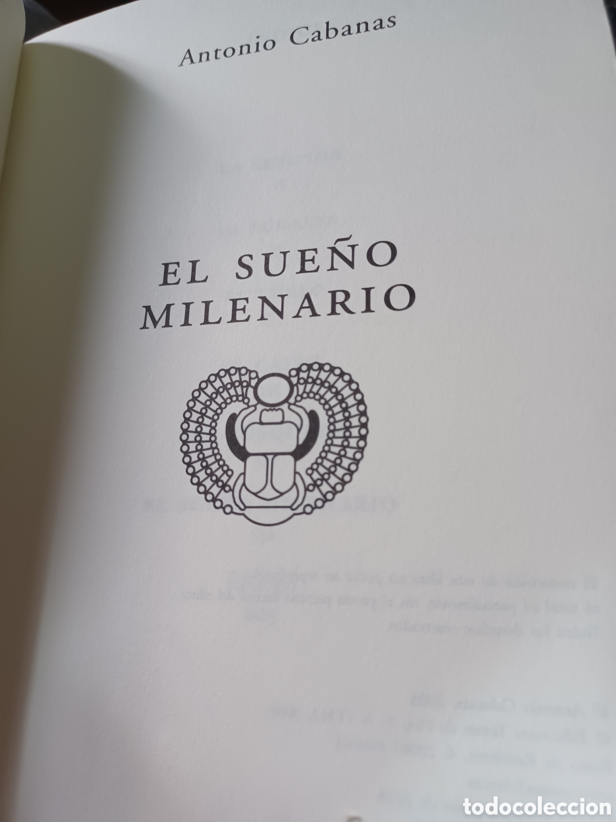 Libros: Barybook 259. El sue&ntilde;o milenario Antonio Cabanas TH novelas - Foto 2