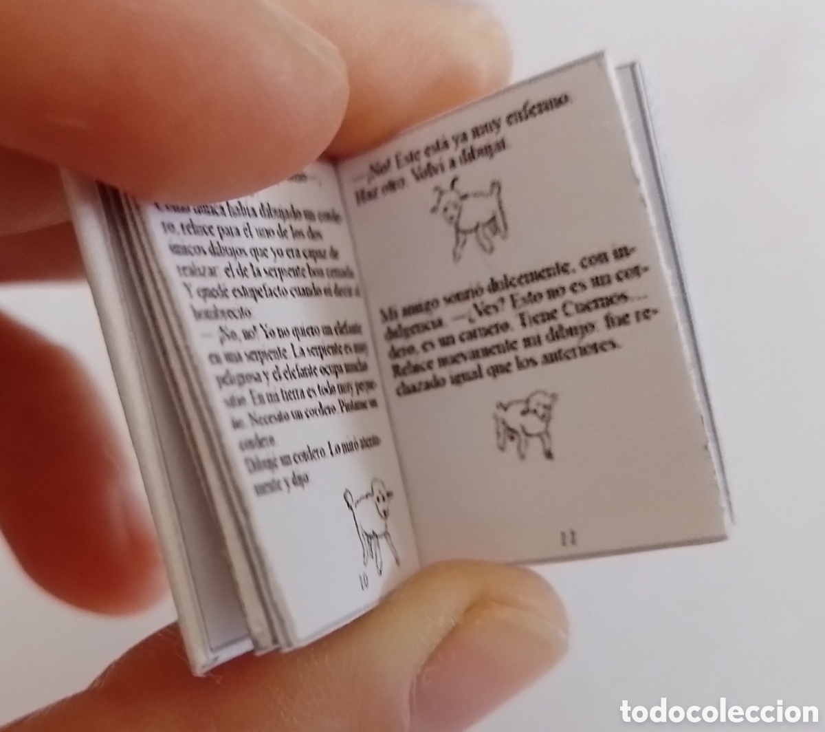 Libros: Libro miniatura El principito. Con texto e im&aacute;genes en el interior - Foto 6