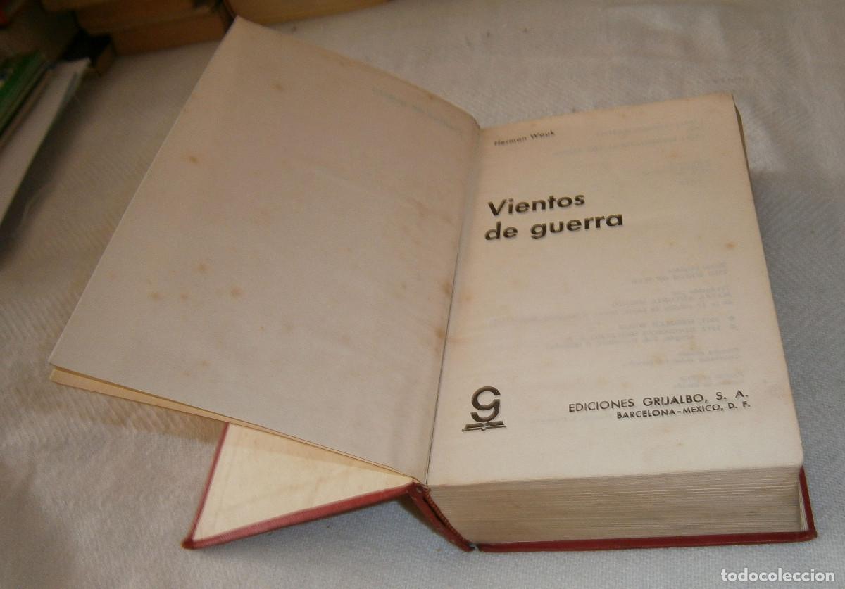 Libros: vientos de guerra Herman wouk ediciones Grijalbo - Foto 2
