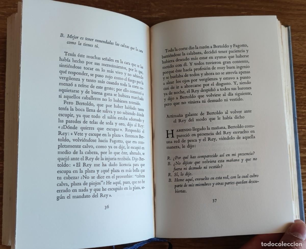 Libros: Las Astucias Sutil&iacute;simas de Bertoldo, de Giulio Cesare Croce - Foto 4