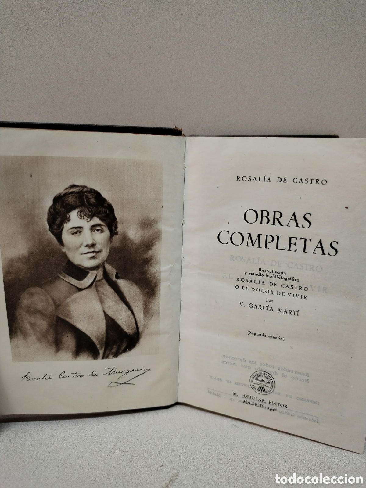 Libros: OBRAS COMPLETAS. ROSAL&Iacute;A DE CASTRO - Foto 1
