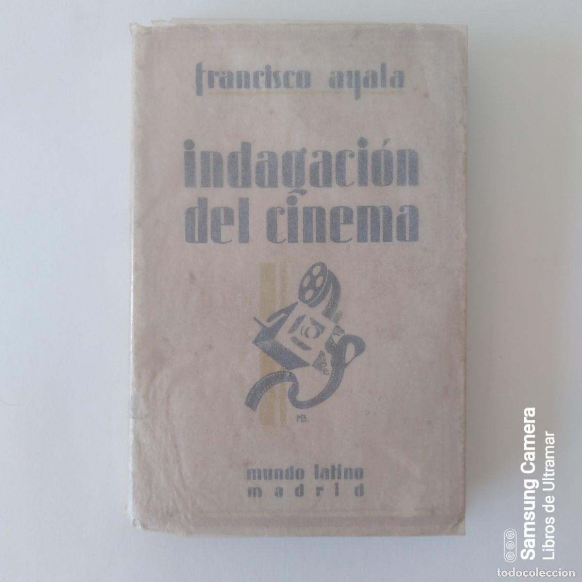 Libros: Indagaci&oacute;n del cinema. - Ayala, Francisco. - Foto 1