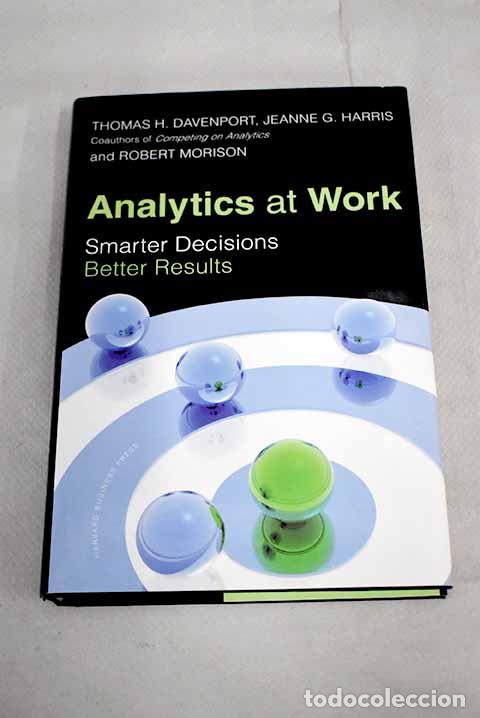 Libros: Analytics at Work : Smarter Decisions, Better Results - Foto 1