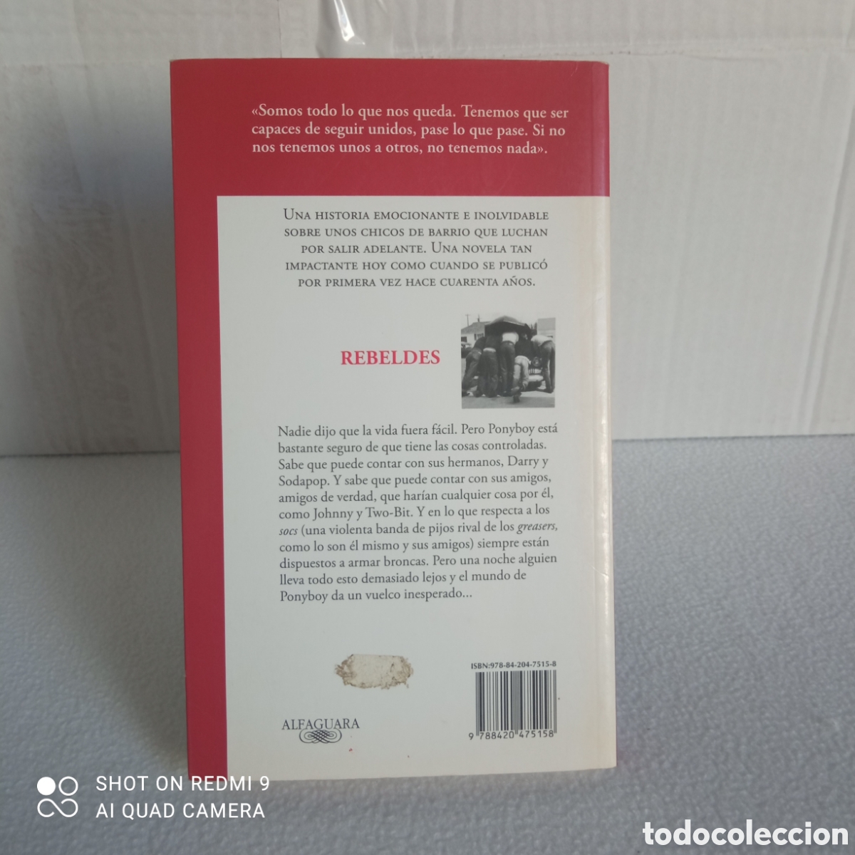 Libros: Rebeldes por E. Hinton 2011. - Foto 2