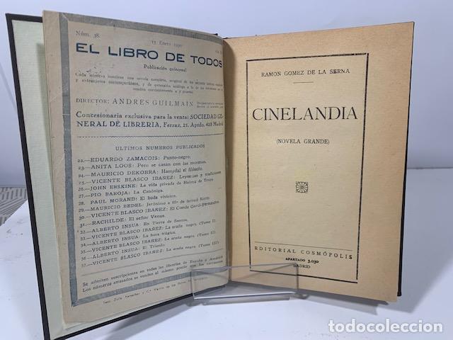Libros: CINELANDIA (NOVELA GRANDE) GOMEZ DE LA SERNA RAMON 1930 - Foto 5