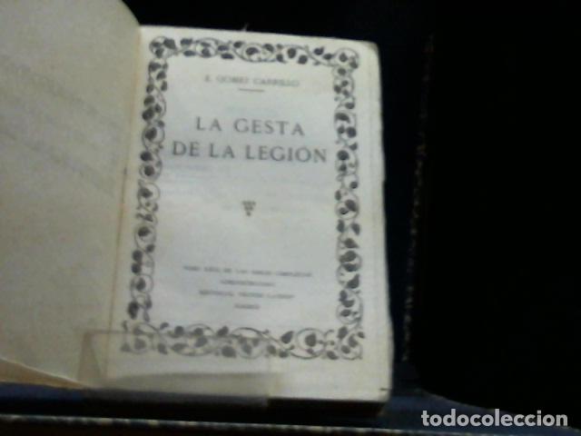 Libros: LA GESTA DE LA LEGION EXTRANJERA GOMEZ CARRILLO (E) 1921 - Foto 2