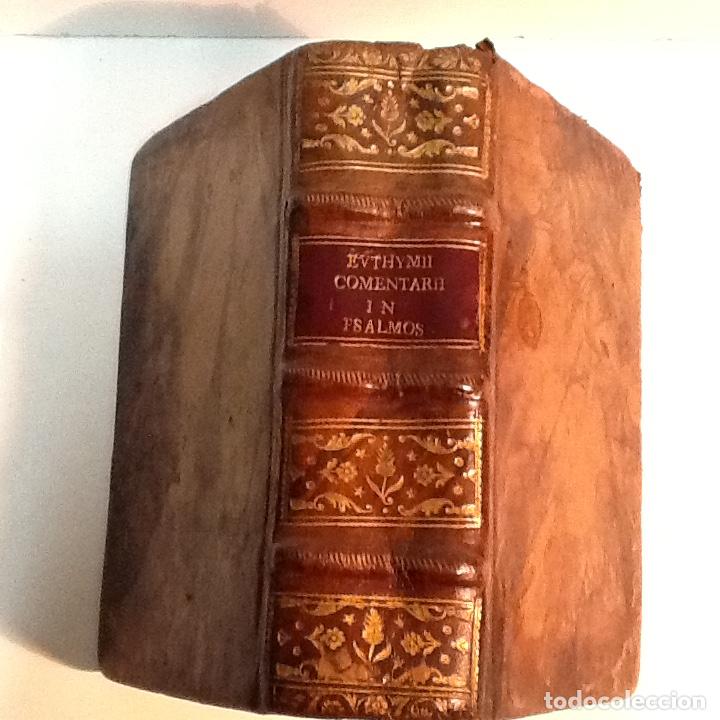 Libros: EUTHYMII MONACHI ZIGABONI COMMENTARII IN OMNES PSALMOS ZIGABENUS EUTIMIO 1573 - Foto 4