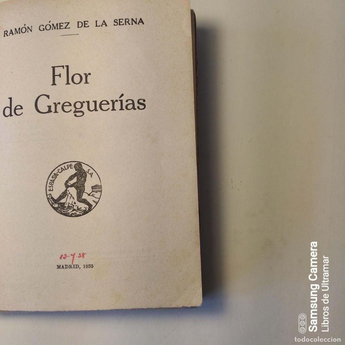 Libros: Flor de Greguer&iacute;as. - G&oacute;mez de La Serna, Ram&oacute;n. - Foto 2