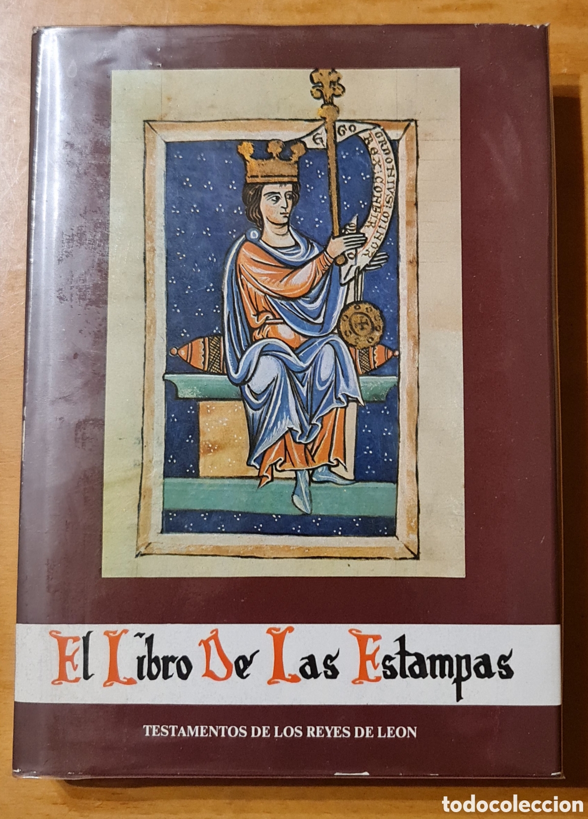 Libros: EL LIBRO DE LAS ESTAMPAS, TESTAMENTO DE LOS REYES DE LEON( Facs&iacute;mil Certificado N.&deg;1473) - Foto 1