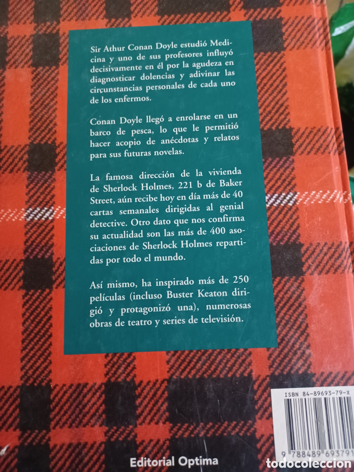 Libros: Barybook 261. . Sherlock Holmes sir harthut Conan Doyle optima - Foto 2