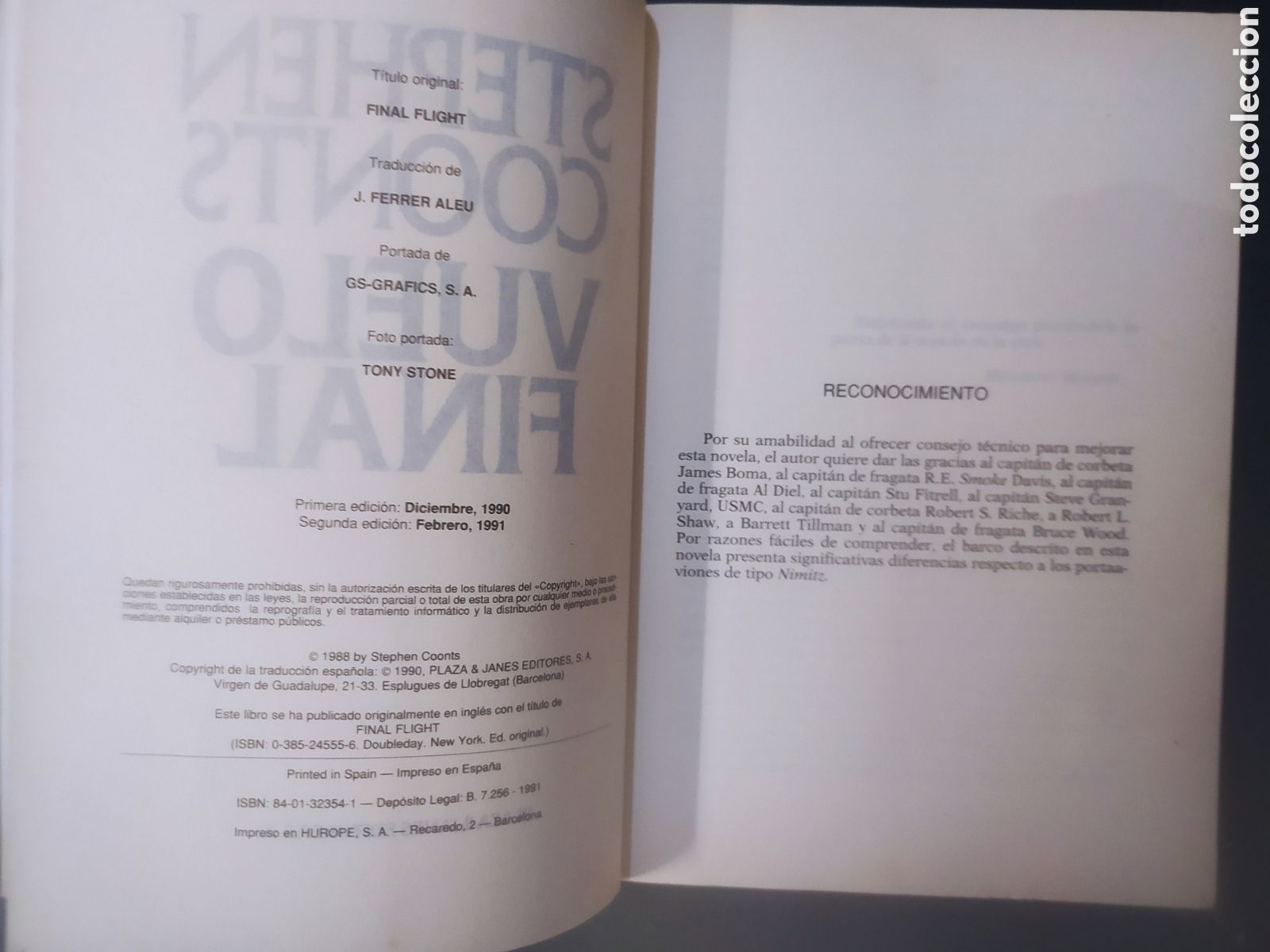 Libros: Vuelo final Stephen Coonts - Foto 6